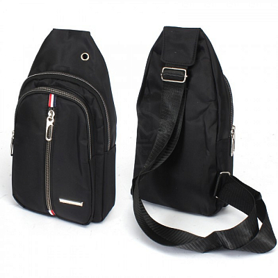 Рюкзак (сумка) муж Battr-810 (однолямочный) 1отд плеч/рем черный 239700