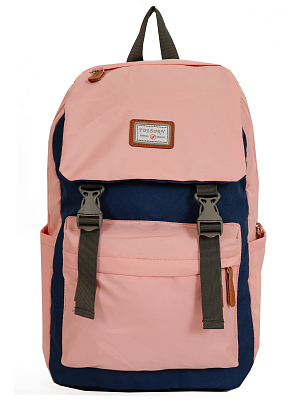 Рюкзак 661FD pink+blue молод.текстиль